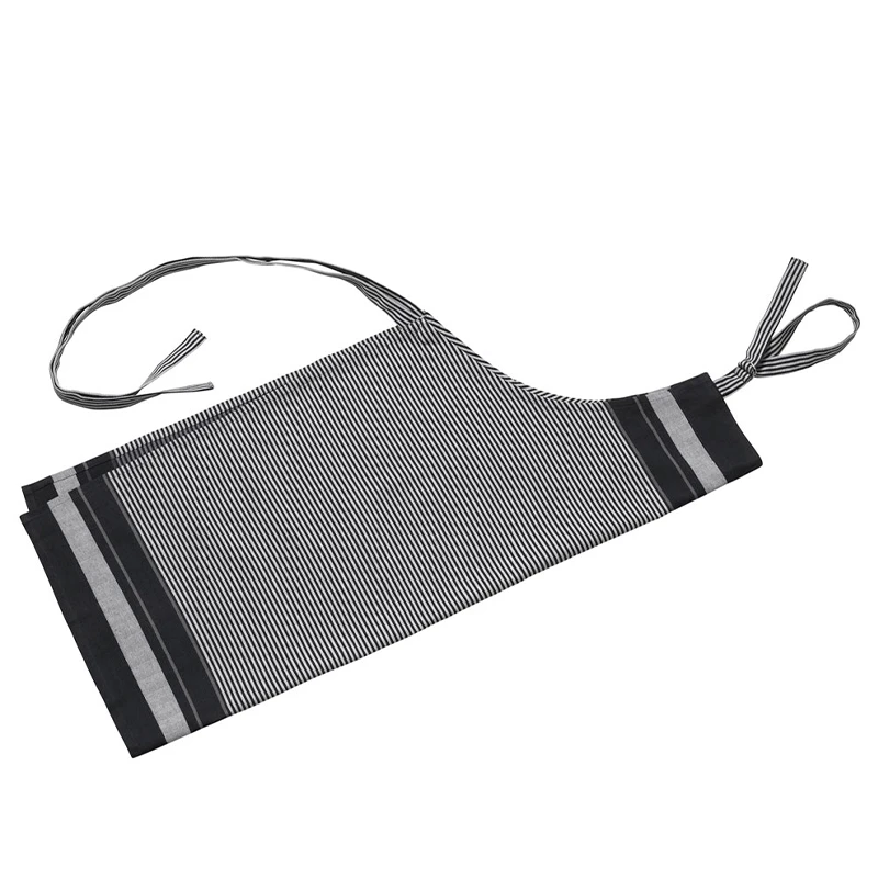 Bastian Tekstiler Jumbo Forklæde Sort/natur Striber 90x80 Cm 1 Bastian Tekstiler Jumbo Forklæde Sort/natur Striber 90x80 Cm