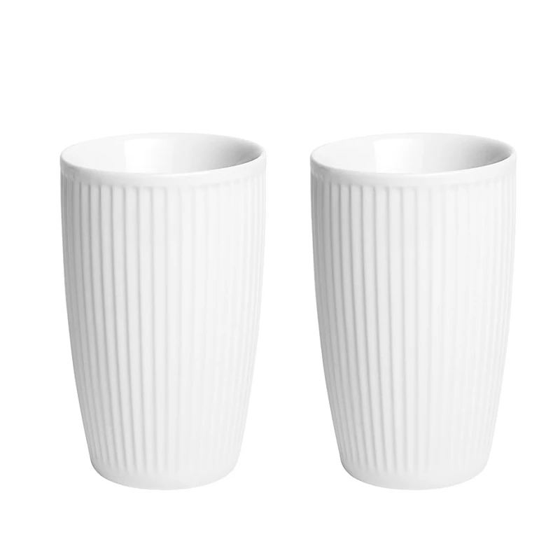 Pillivuyt Plissé Termokrus 2 Stk. Hvid 35 Cl 1 Pillivuyt Plissé Termokrus 2 Stk. Hvid 35 Cl