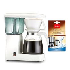 Melitta Kaffemaskine Excellent Grande 3.0 Hvid + Afkalker