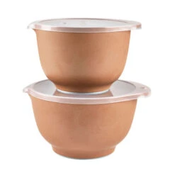 Rosti Margrethe Røreskåle 2+3 Liter Med Låg Pebble Terra