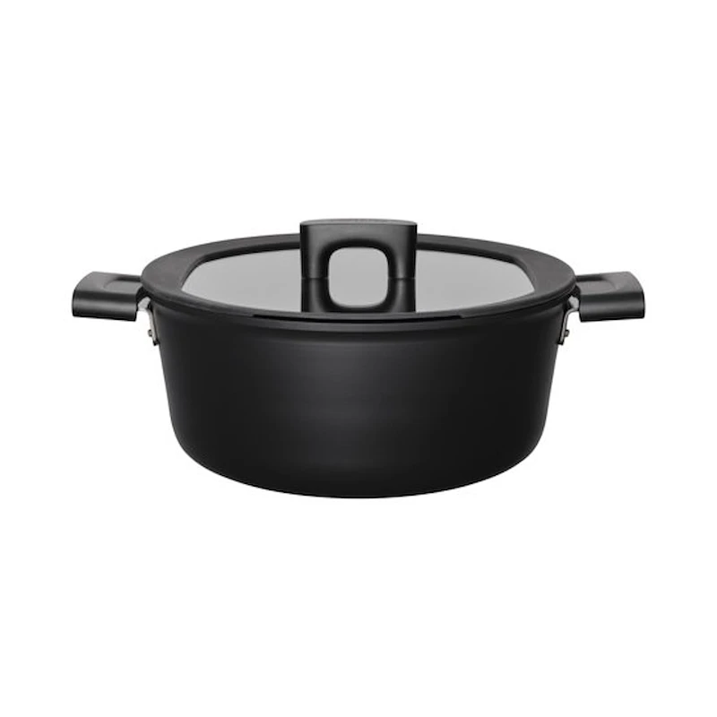 Fiskars Hard Face Slip-let Gryde 5 Liter Med Låg 1 Fiskars Hard Face Slip-let Gryde 5 Liter Med Låg