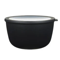 Mepal Cirqula Skål Med Låg 3000 Ml Sort